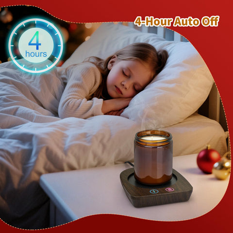 VOBAGA spill-proof heating plate is easy to wipe after use.
