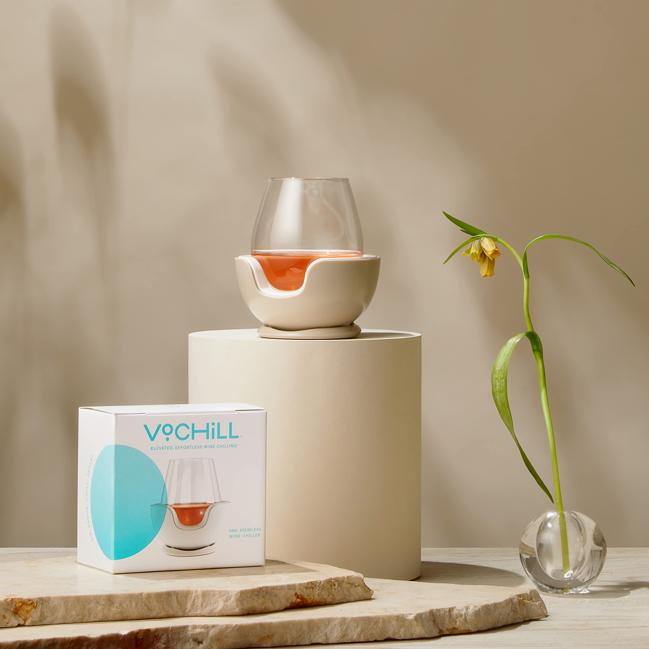 VoChill indoor-outdoor versatility shown for gatherings and patios.