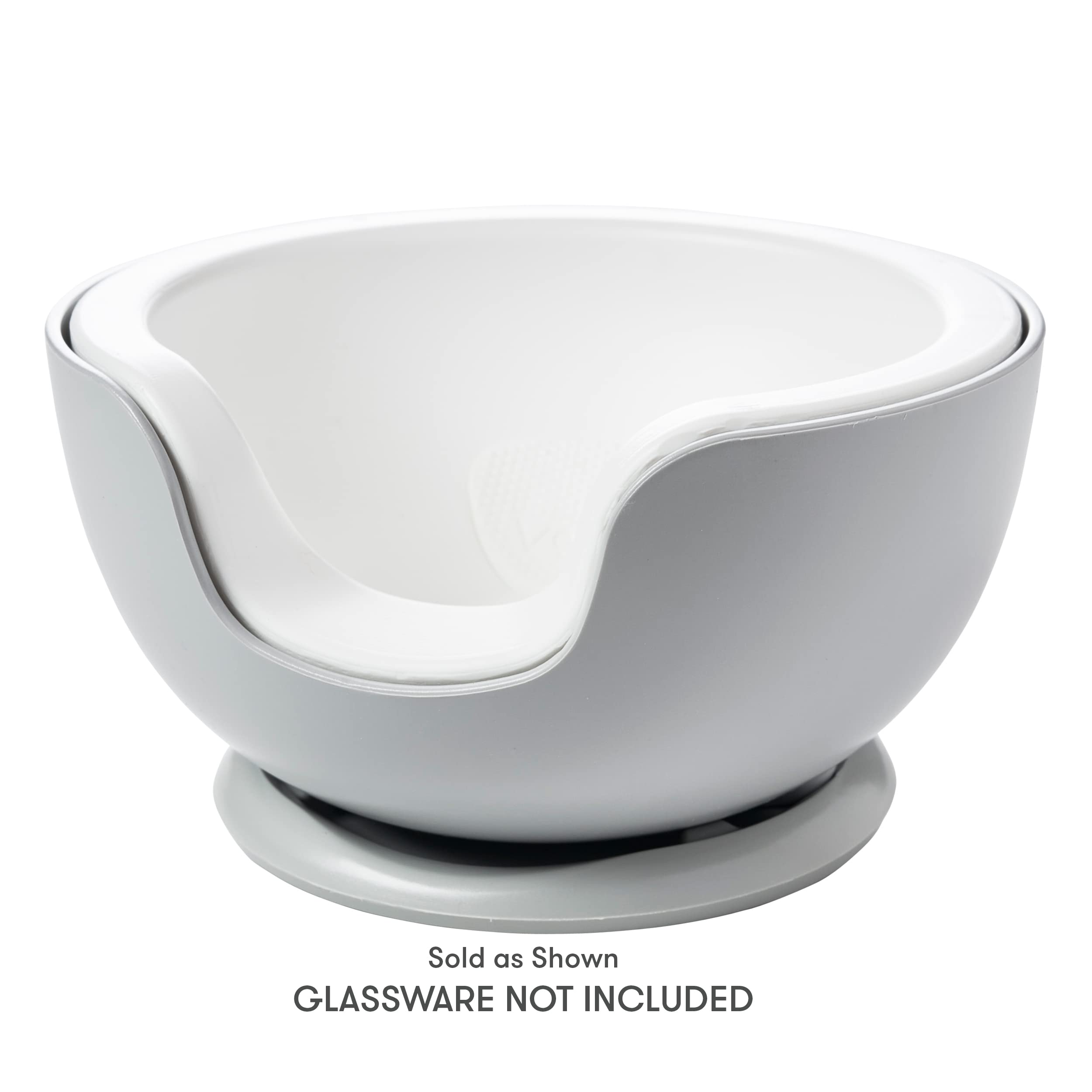 VoChill stemless-glass-fit demonstrates compatibility with standard stemless shapes.