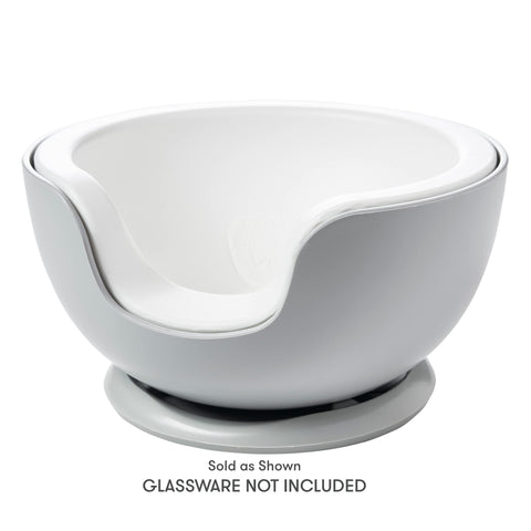 VoChill stemless-glass-fit demonstrates compatibility with standard stemless shapes.