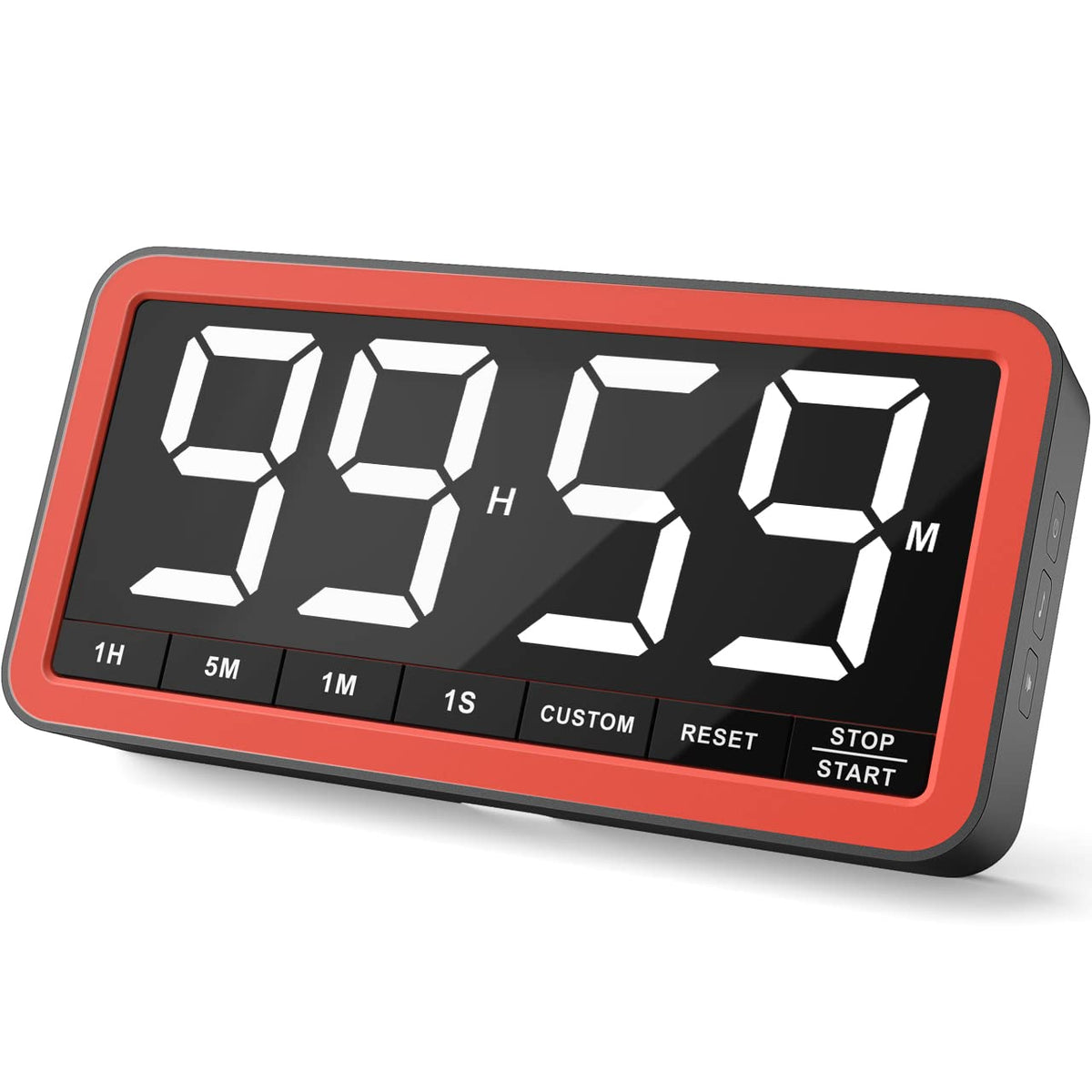 VOCOO digital timer with 7.8-inch display, easy-to-read from a distance.