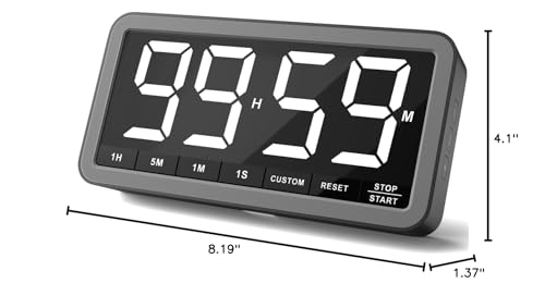 VOCOO timer includes USB-C charger and manual for quick setup.