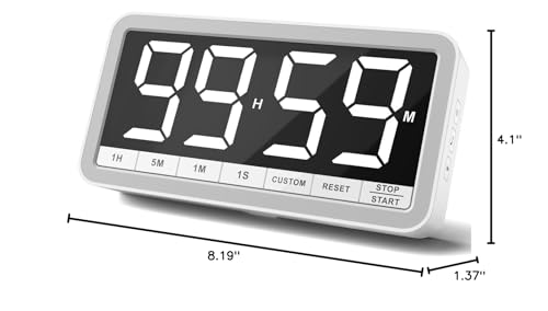 VOCOO timer with intuitive buttons makes setup quick for everyone