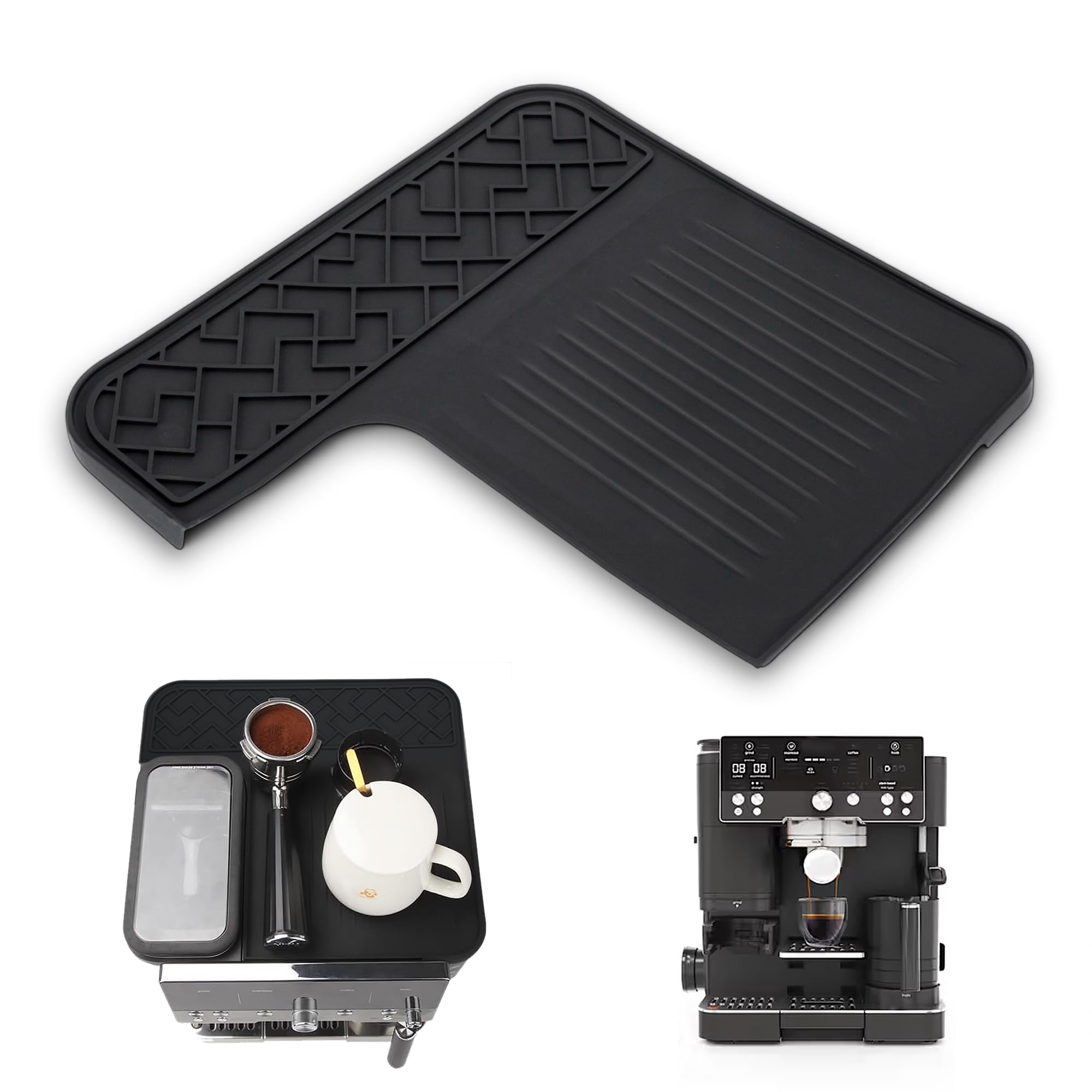 VOCOSTE top-silicone-mat-ninja-es601 fits snugly to prevent slips during grinding.