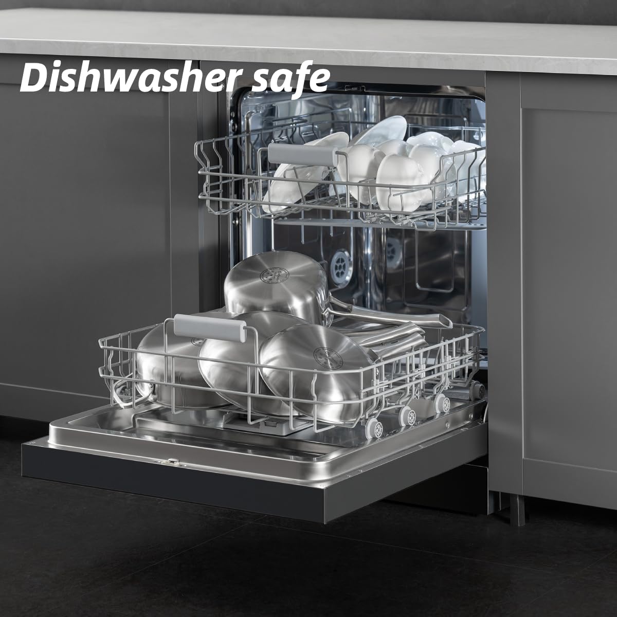 VocVoi pan works on all cooktops for versatile kitchen setup.