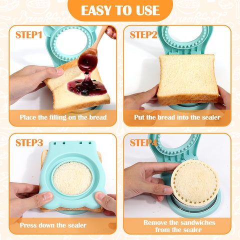 Vodolo-large-bread-compatibility fits 4.5 x 4.5 inch bread easily.