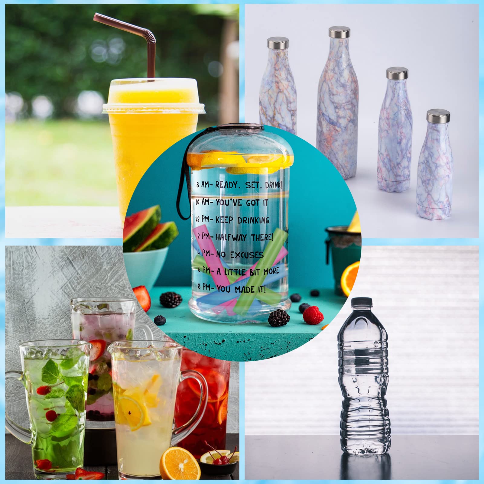 VOGVOG multicolor drink ice cubes brightening any glass and keeping drinks cold.