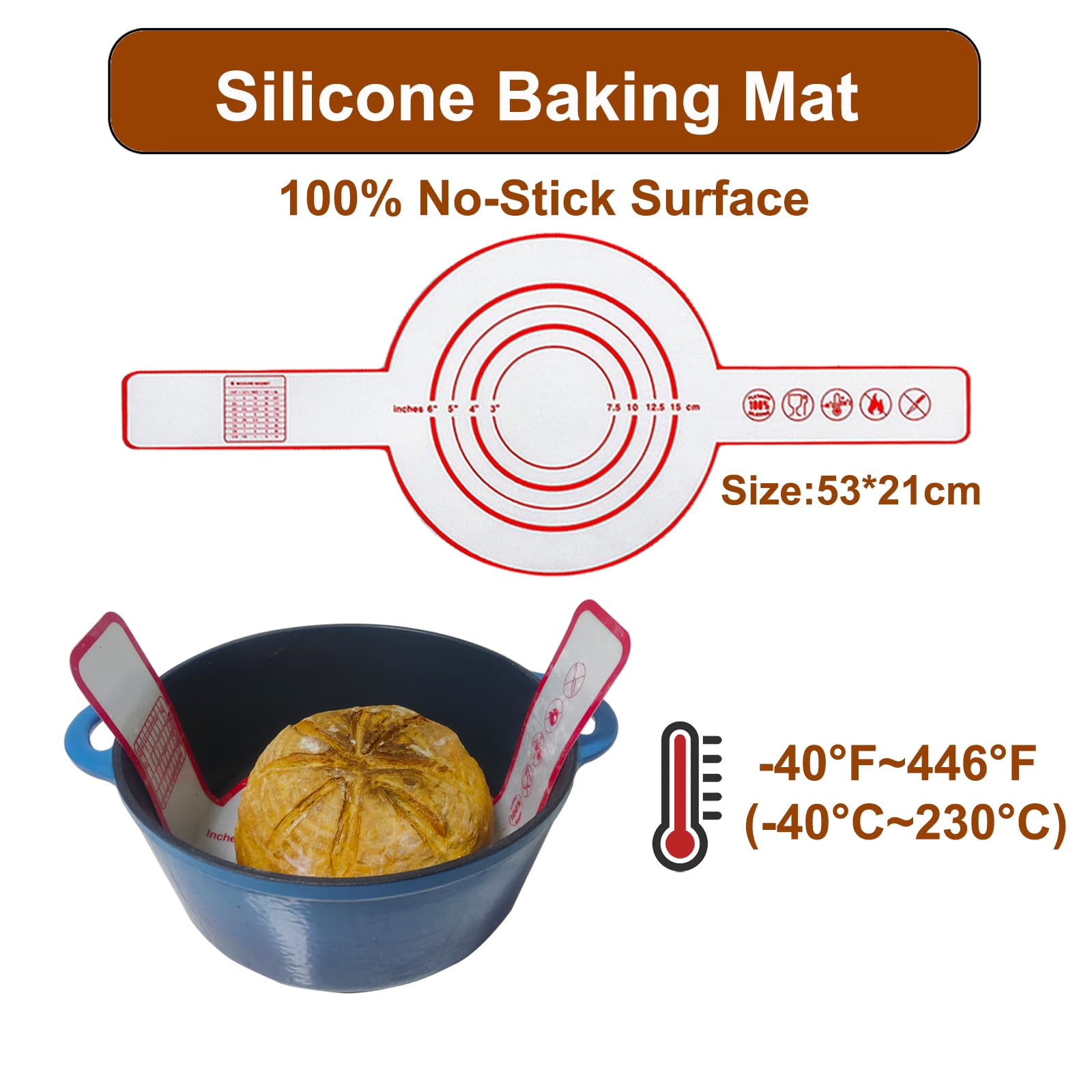 Vohorit dough cutter for precise dough portions and clean cuts.