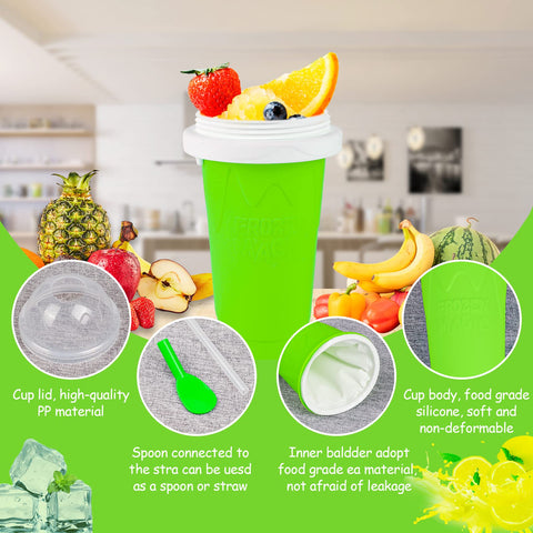 Premium silicone body of the VOIEOV slushy cup with soft grip
