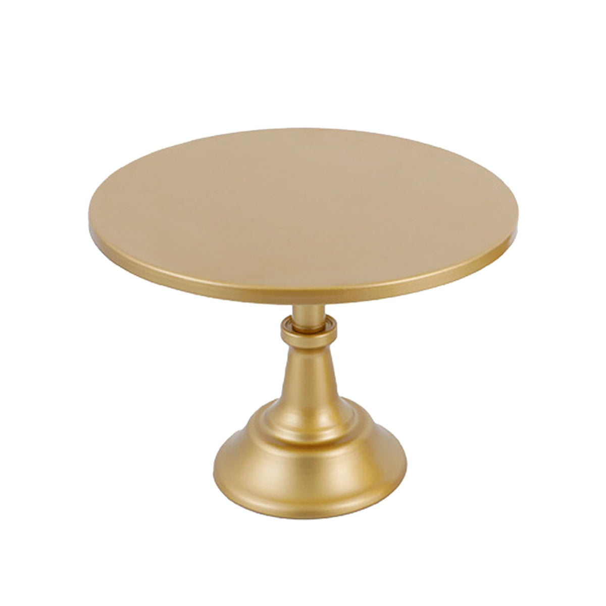 Voittozege gold cake stand 10inch base for elegant cake displays and stability.