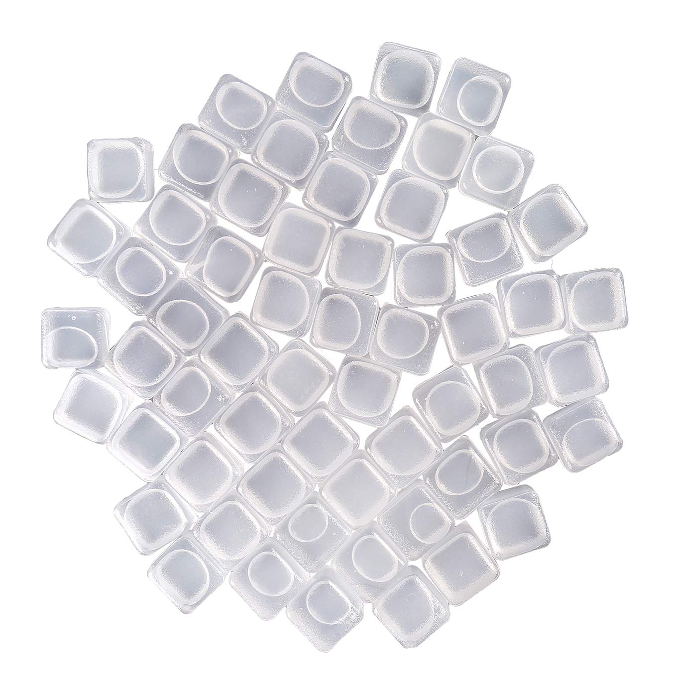 VOJP square ice cubes 0.98 inch for precise chilling in cups and bottles.