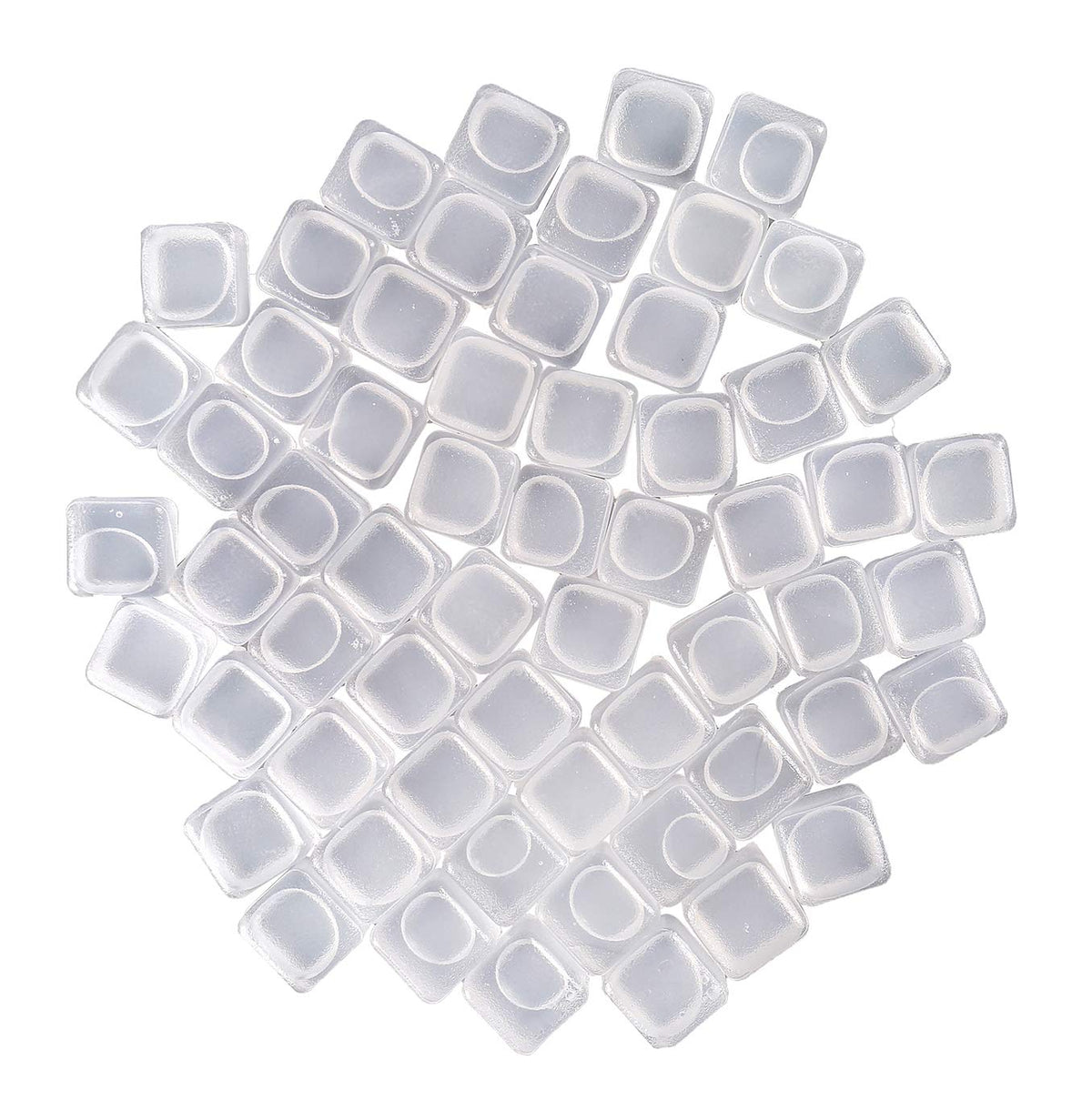 VOJP square ice cubes 0.98 inch for precise chilling in cups and bottles.
