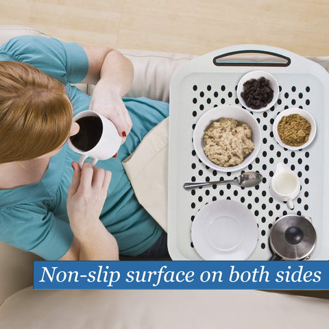 Volila versatile serving trays suit TV dinners, BBQs, and more