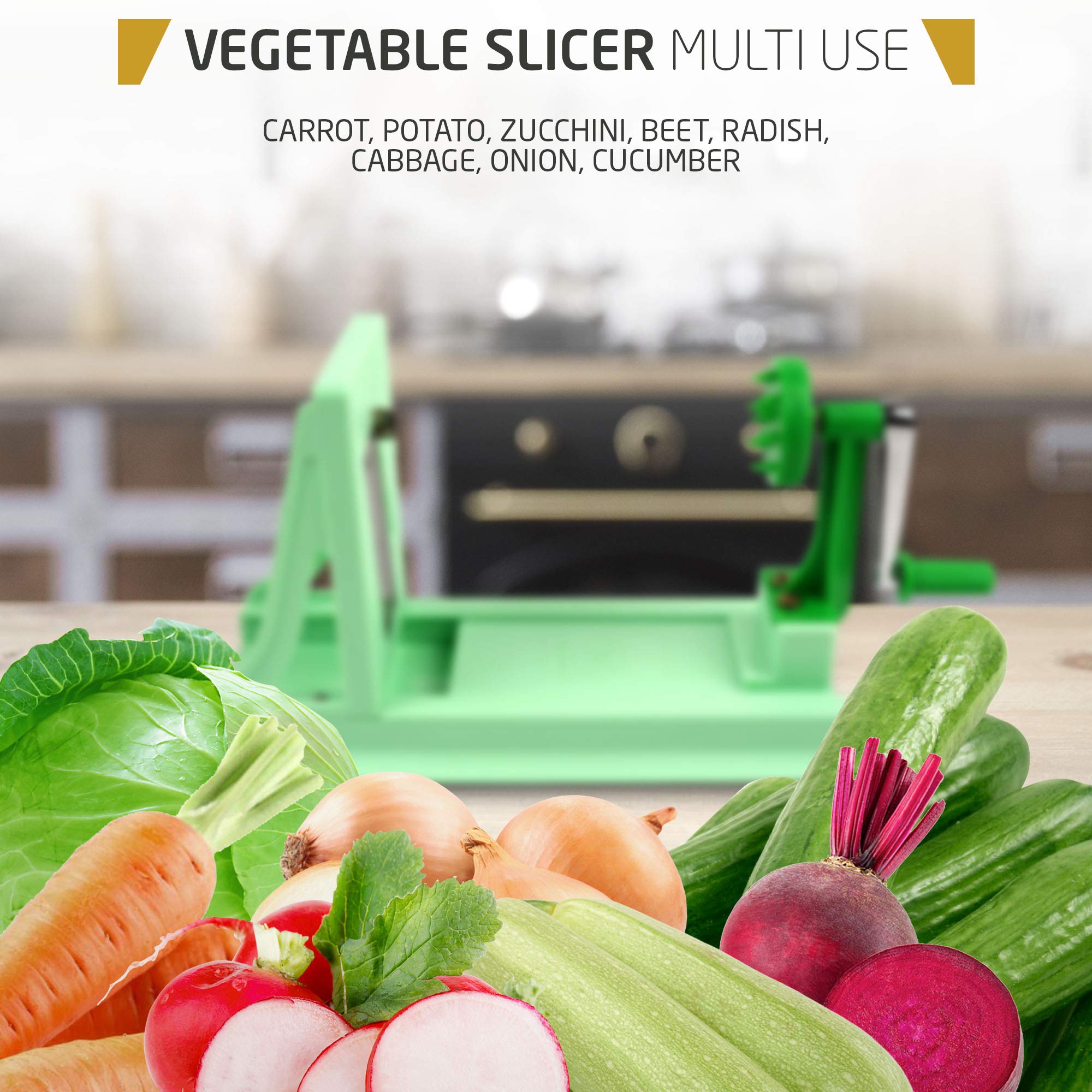 Vollum durable ABS construction for everyday kitchen use.
