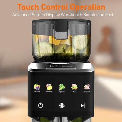 CFR606 double filter screens help produce cleaner juice with less pulp