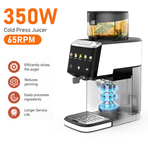 CFR606 touch-sensing controls simplify juicing sessions