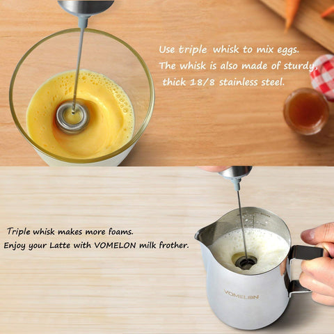 VOMELON portable-travel-milk-frother ideal for on-the-go beverages