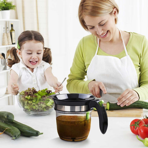 VONDIOR fat separator includes a free 3-in-1 peeler