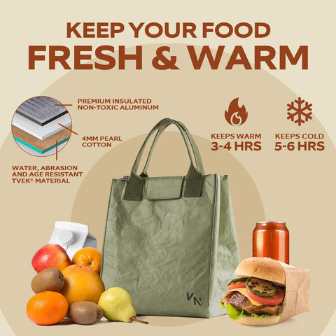 VonNova versatile-style lunch bag matching various outfits