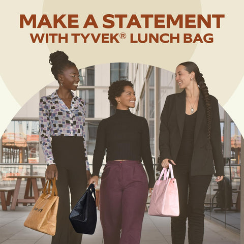 Front view highlights chic fashion-forward design for work or school.