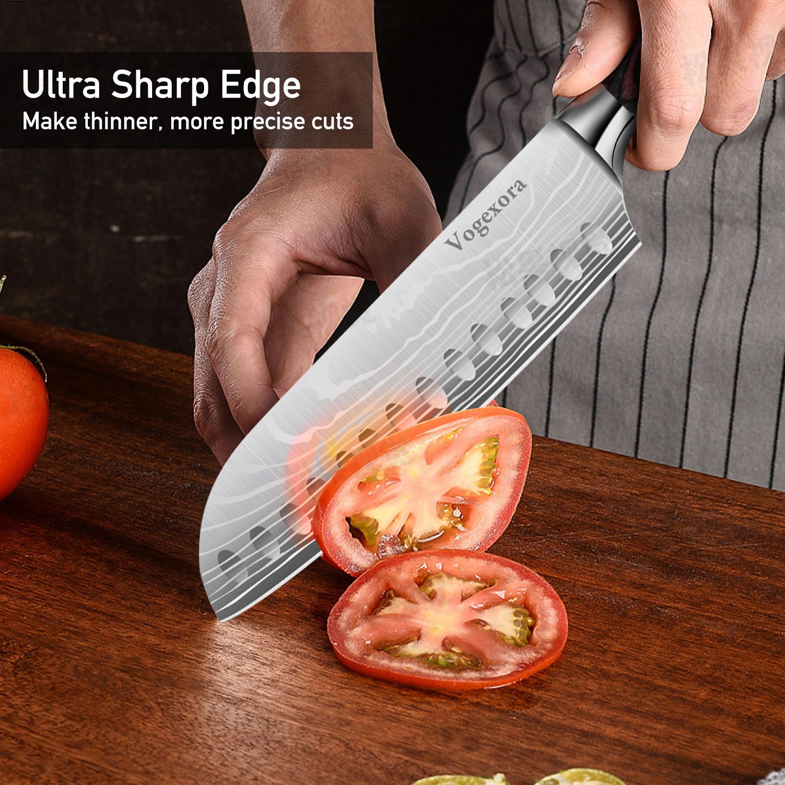 Vorgexora paring knife for precise peeling and trimming fruits