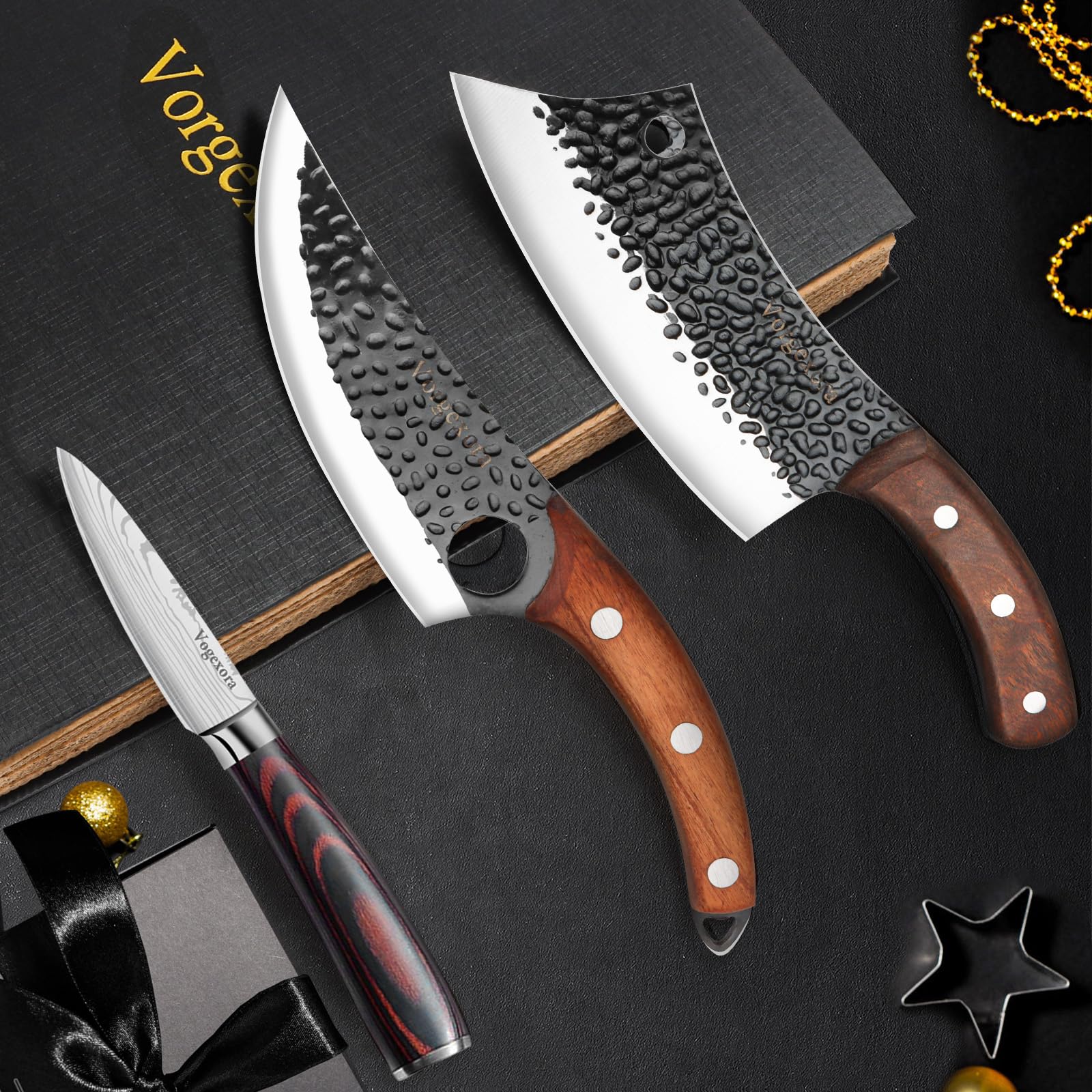 Vorgexora knife set sheath demonstrates safe storage for travel.
