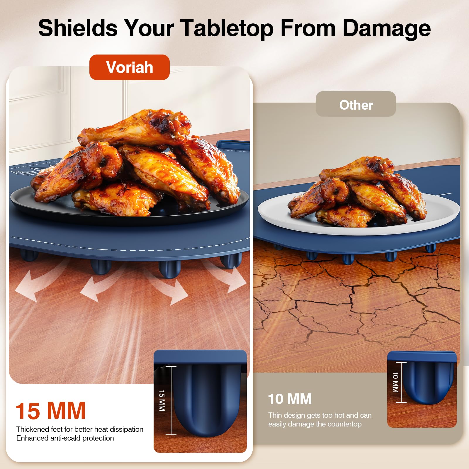 Foldable design saves space for storage after events