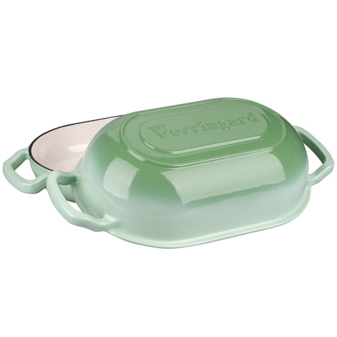 VORRINGARD 7QT green dutch oven with generous capacity for family meals