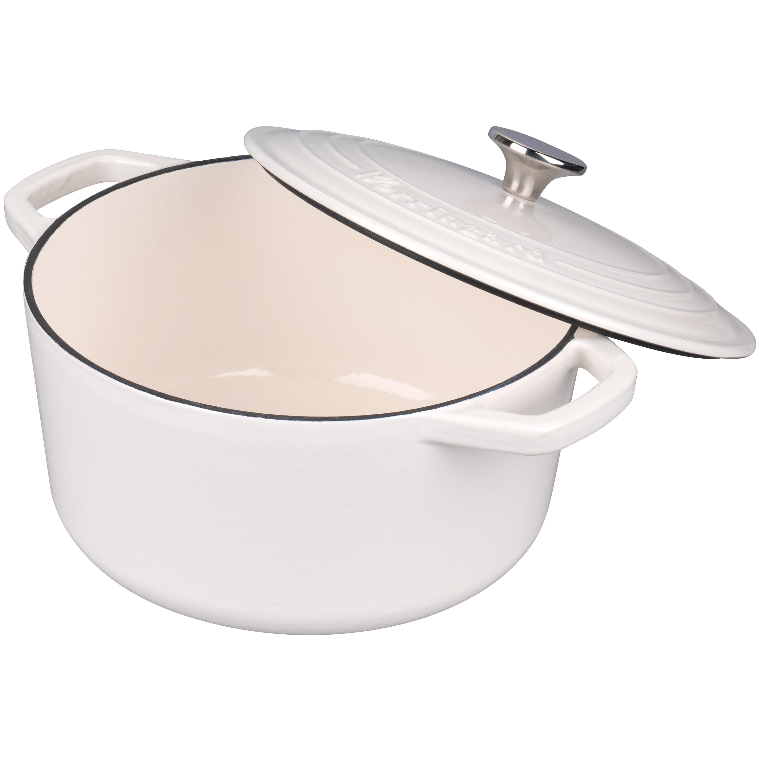 VORRINGARD cast iron enamel closeup emphasizing durable surface and heat retention