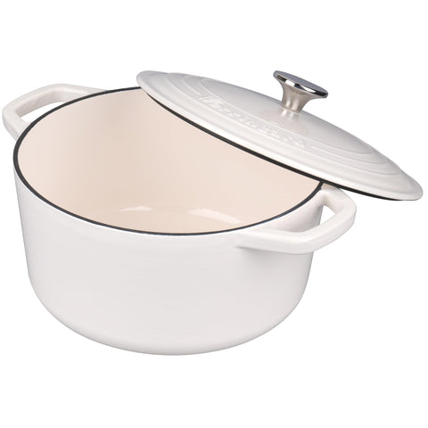 VORRINGARD cast iron enamel closeup emphasizing durable surface and heat retention