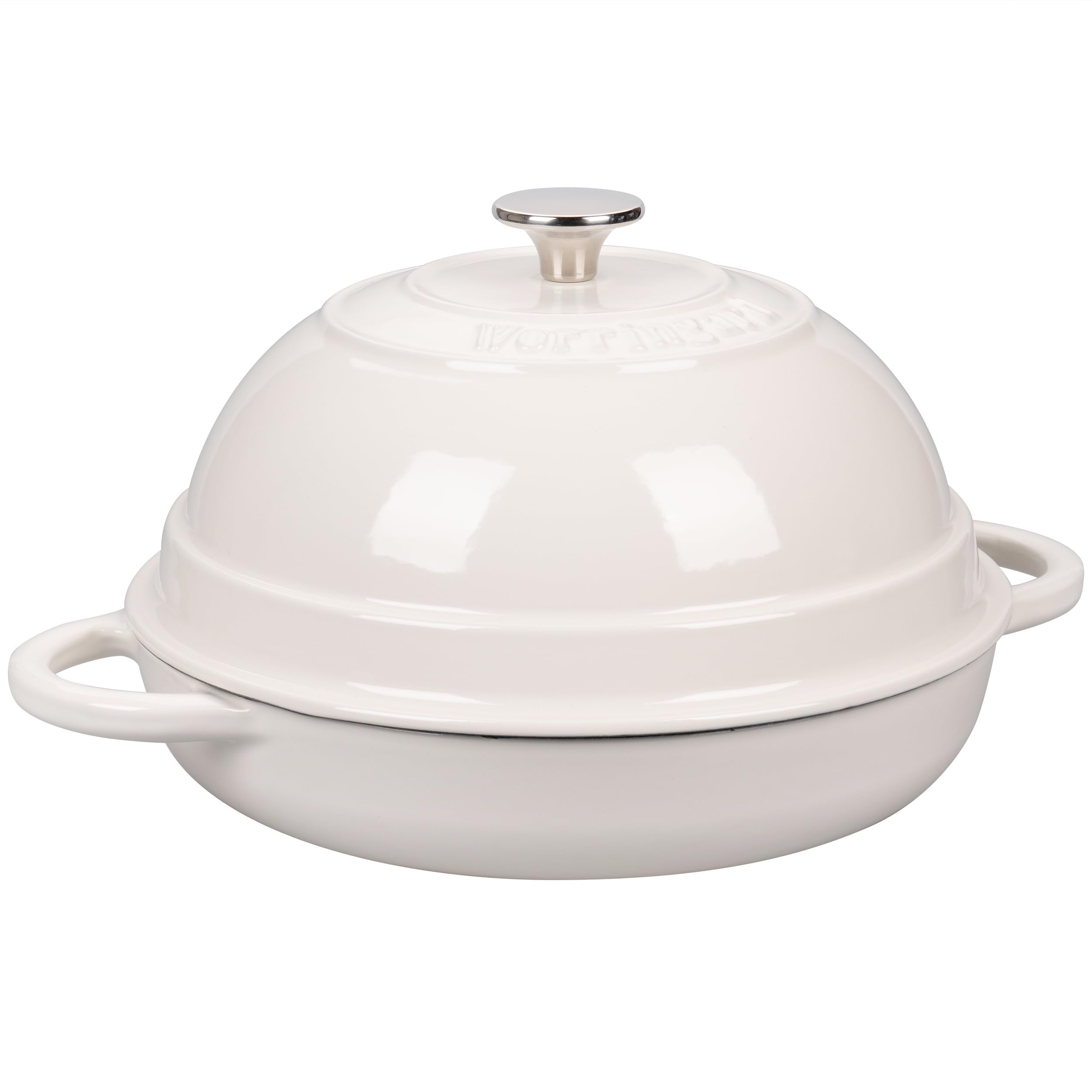 VORRINGARD loop-handle Dutch oven close-up highlighting ergonomic handles.