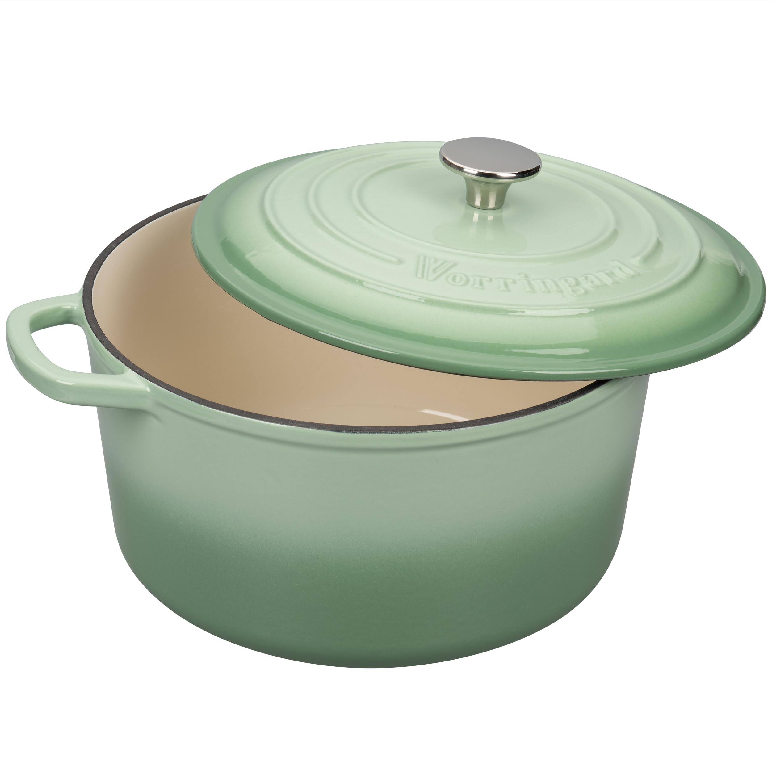 VORRINGARD 4.5-quart capacity for family meals and batch cooking.