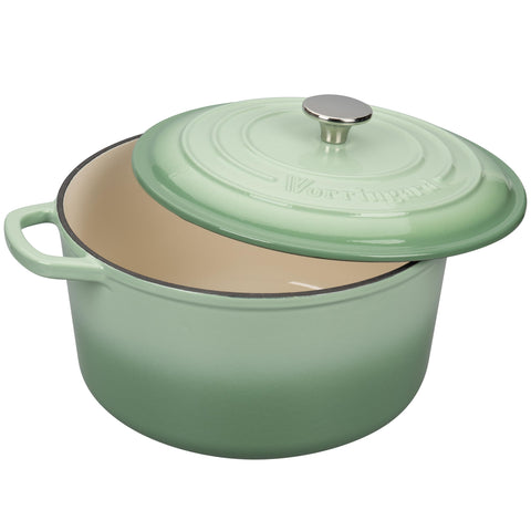 VORRINGARD 4.5-quart capacity for family meals and batch cooking.