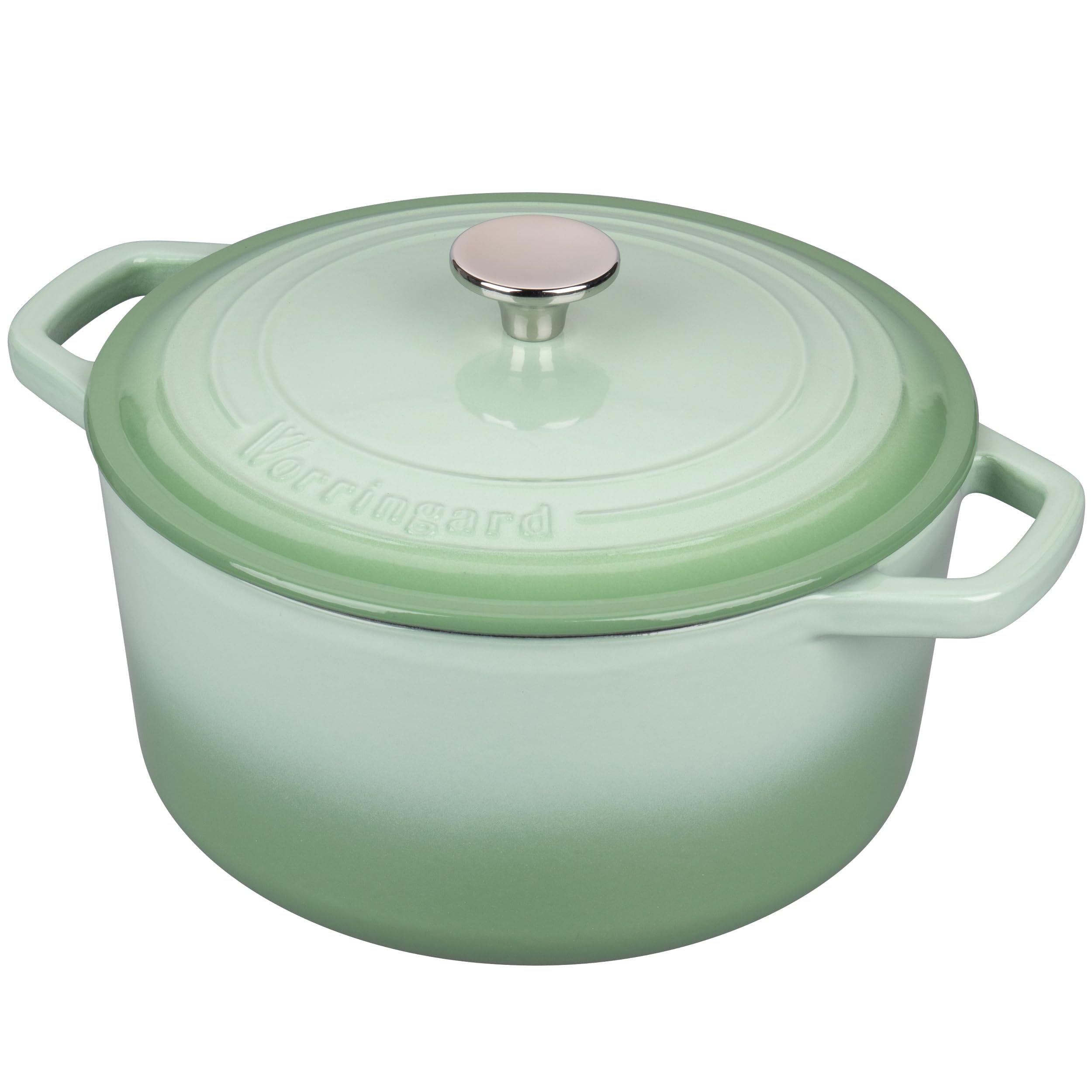 VORRINGARD 6qt capacity ideal for braises and roasts.