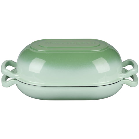 VORRINGARD green enamel Dutch oven for braises and roasts