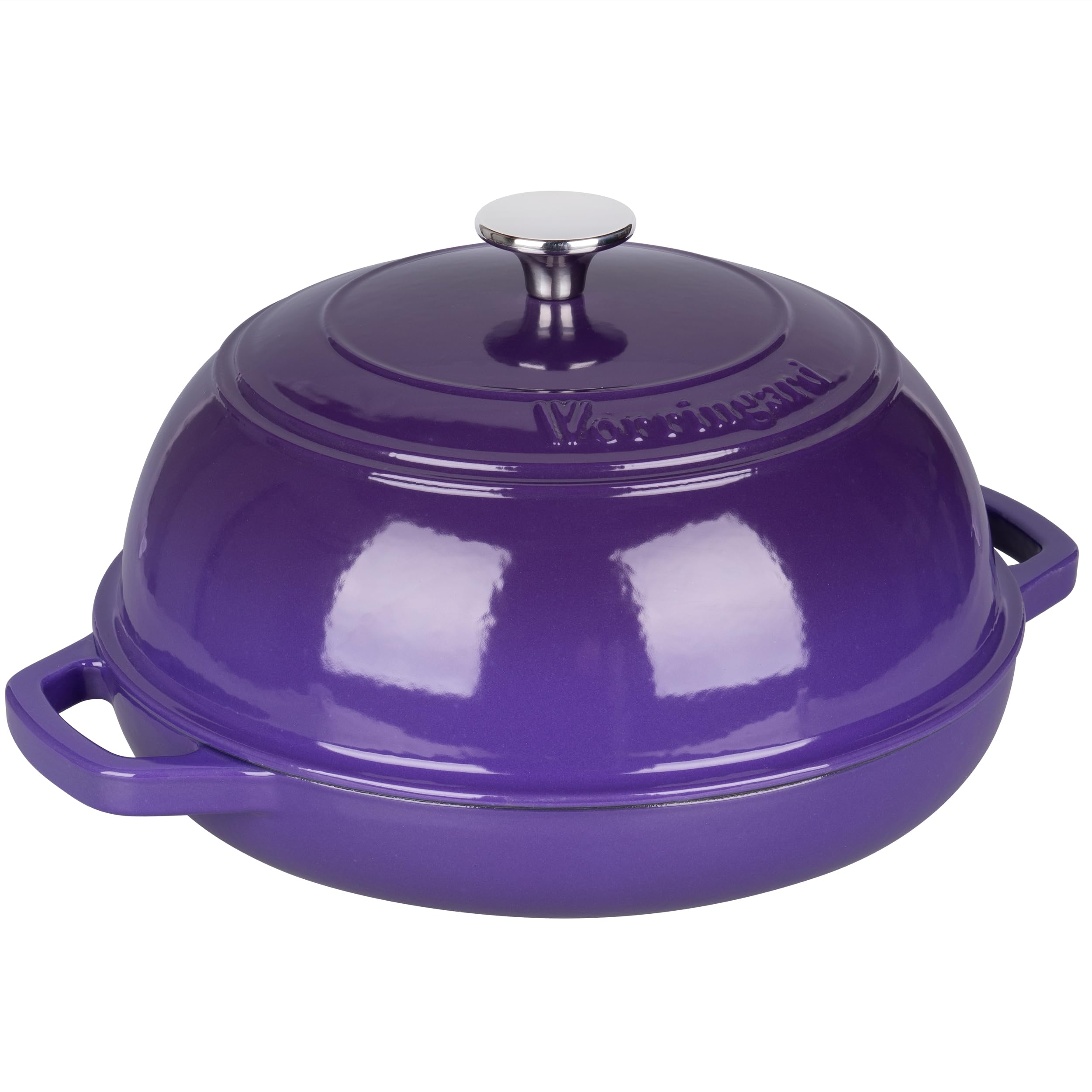 VORRINGARD induction-compatible Dutch oven for versatile stovetop cooking