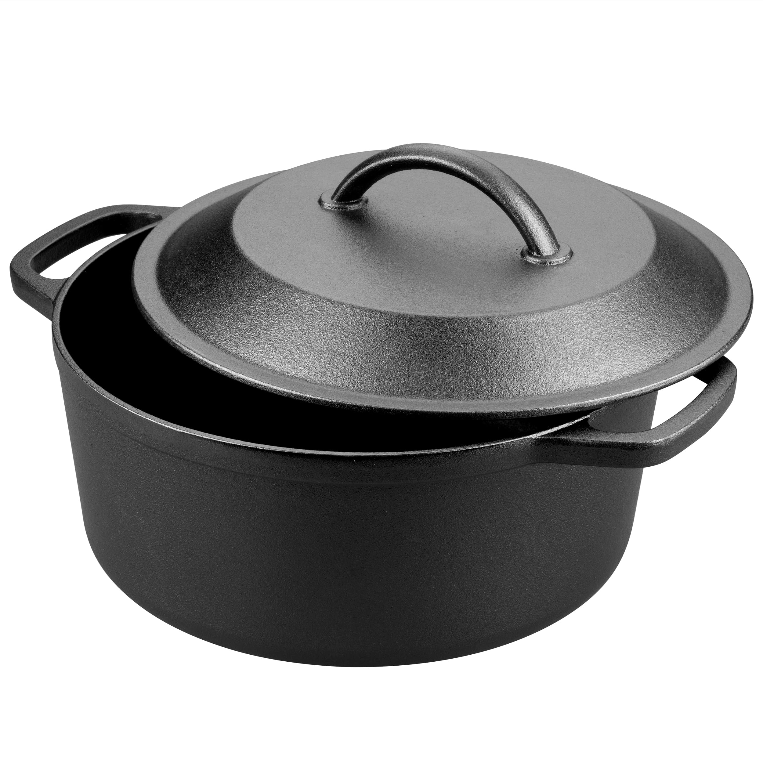 VORRINGARD lid with stainless steel knob for secure handling