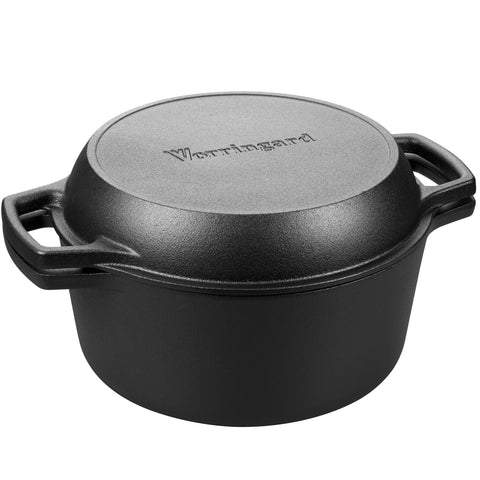 Outdoor-friendly Vorringard cast iron suited for camping and campfire meals