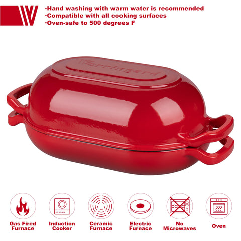 VORRINGARD sourdough crust close-up highlights even heat distribution.