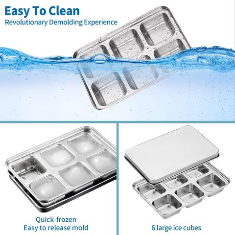 Vortihive multi-functional-ice-tray used for coffee cubes and juices.