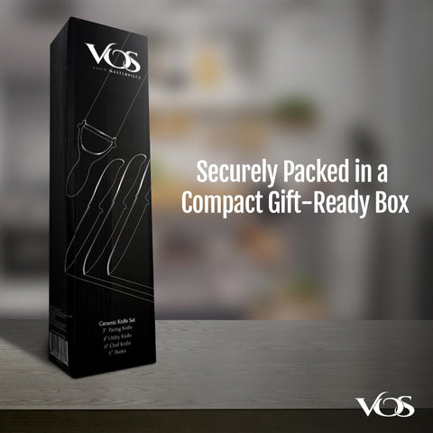 Vos gift box presentation enhances gifting for home cooks.