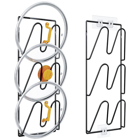 Vouchmind pot lid organizer pack shot highlighting space-saving design