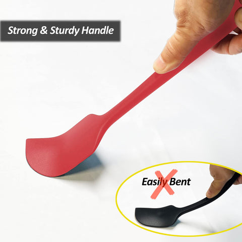 Vovoly nonstick-friendly spatula protects delicate cookware and smooth food release