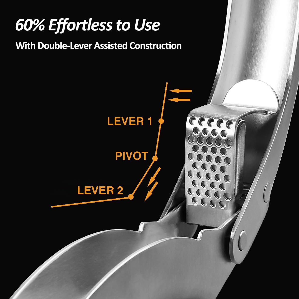 VOVOLY ergonomic handles offering a comfortable grip during use.