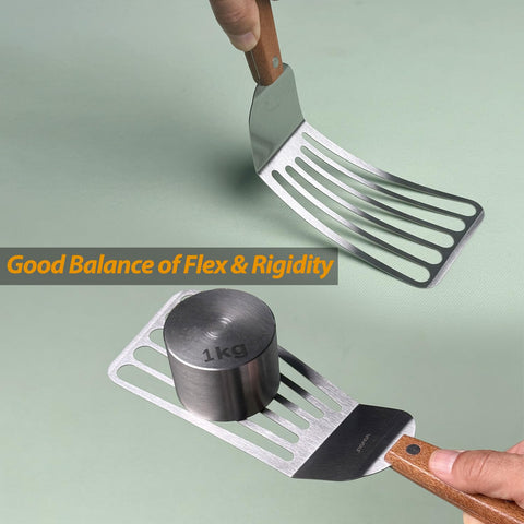 Vovoly hand wash friendly spatula for quick kitchen cleanup.