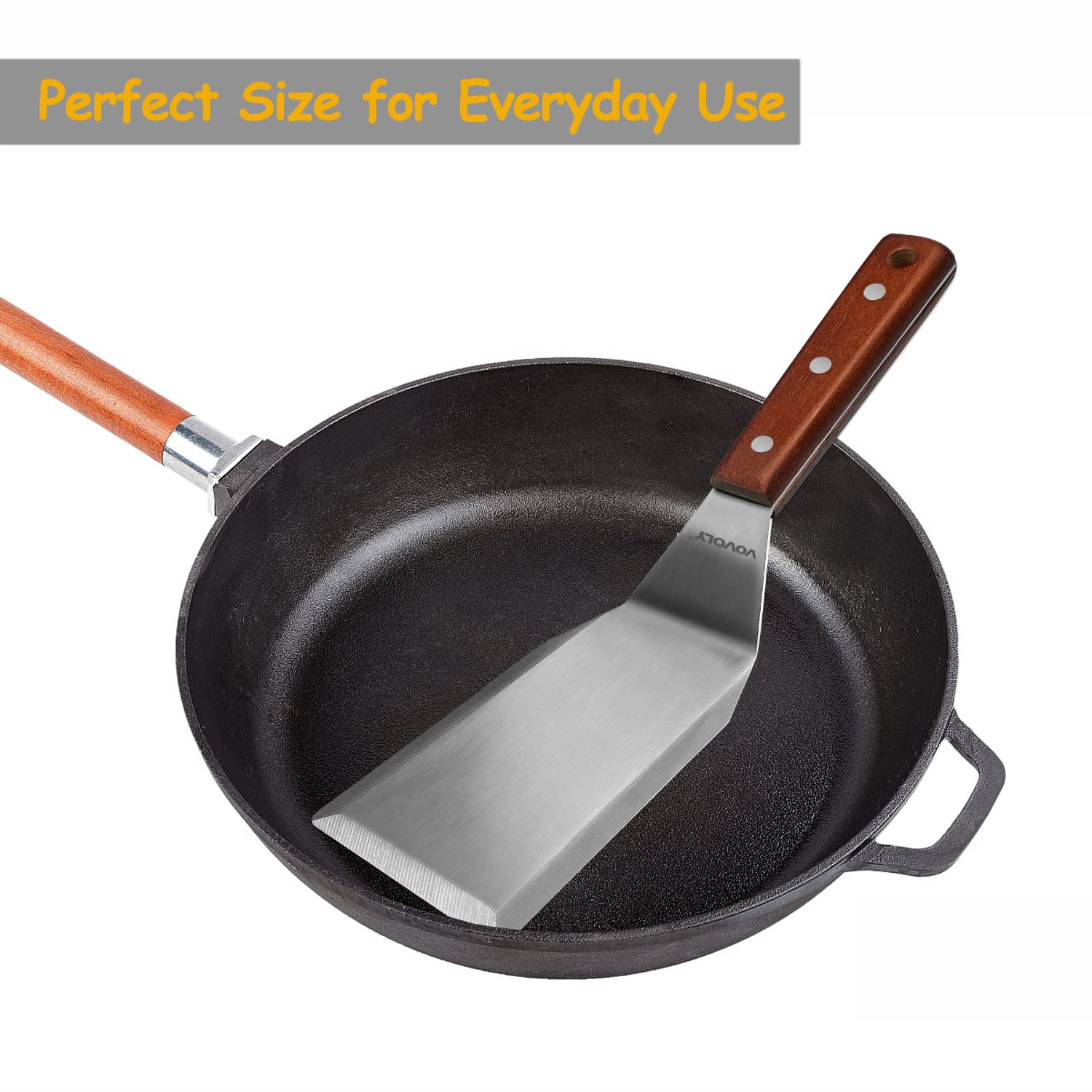 Vovoly heavy-duty 1.8mm stainless blade for tough scraping tasks