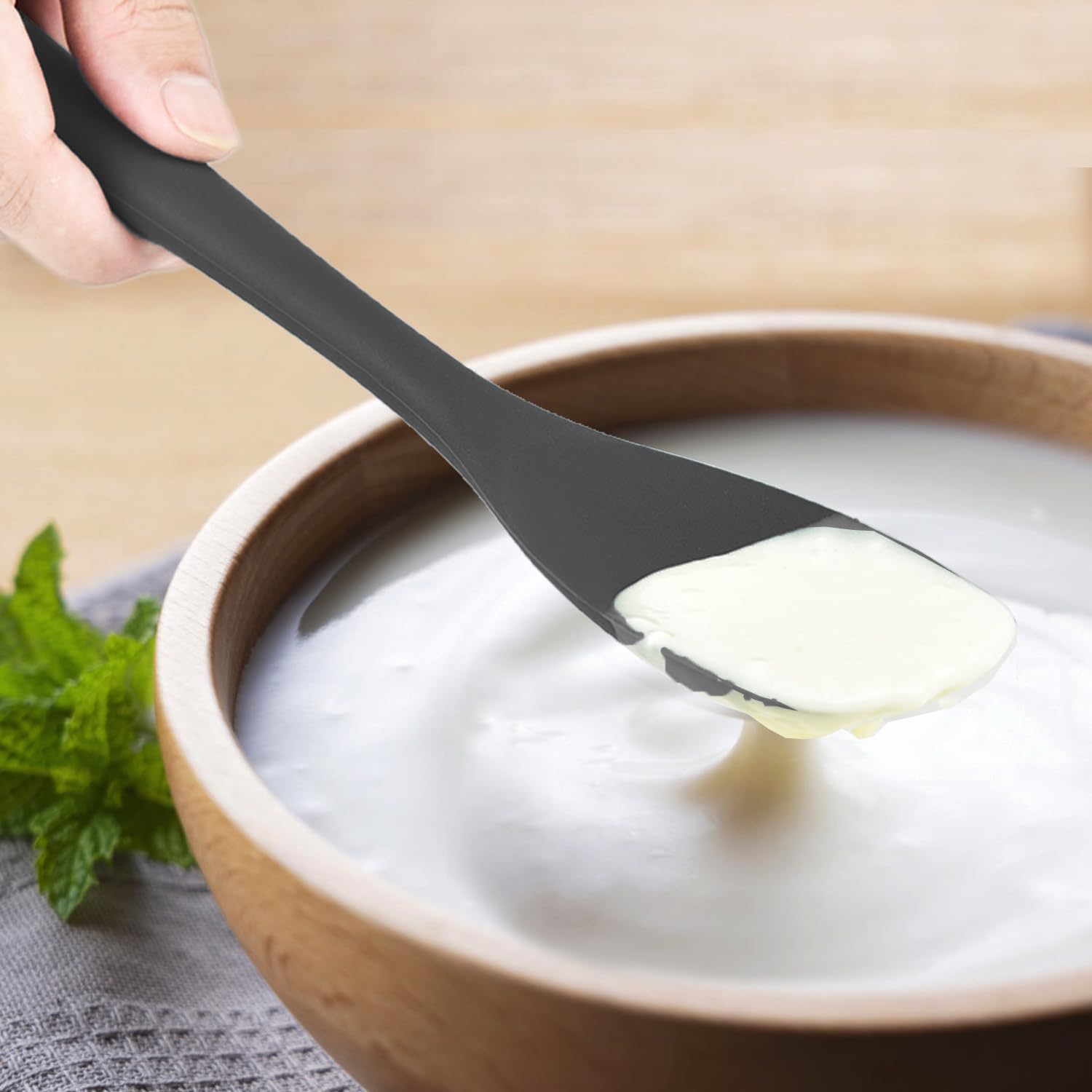 VOVOLY nonstick-friendly spatulas ideal for stirring and scraping without scratching.