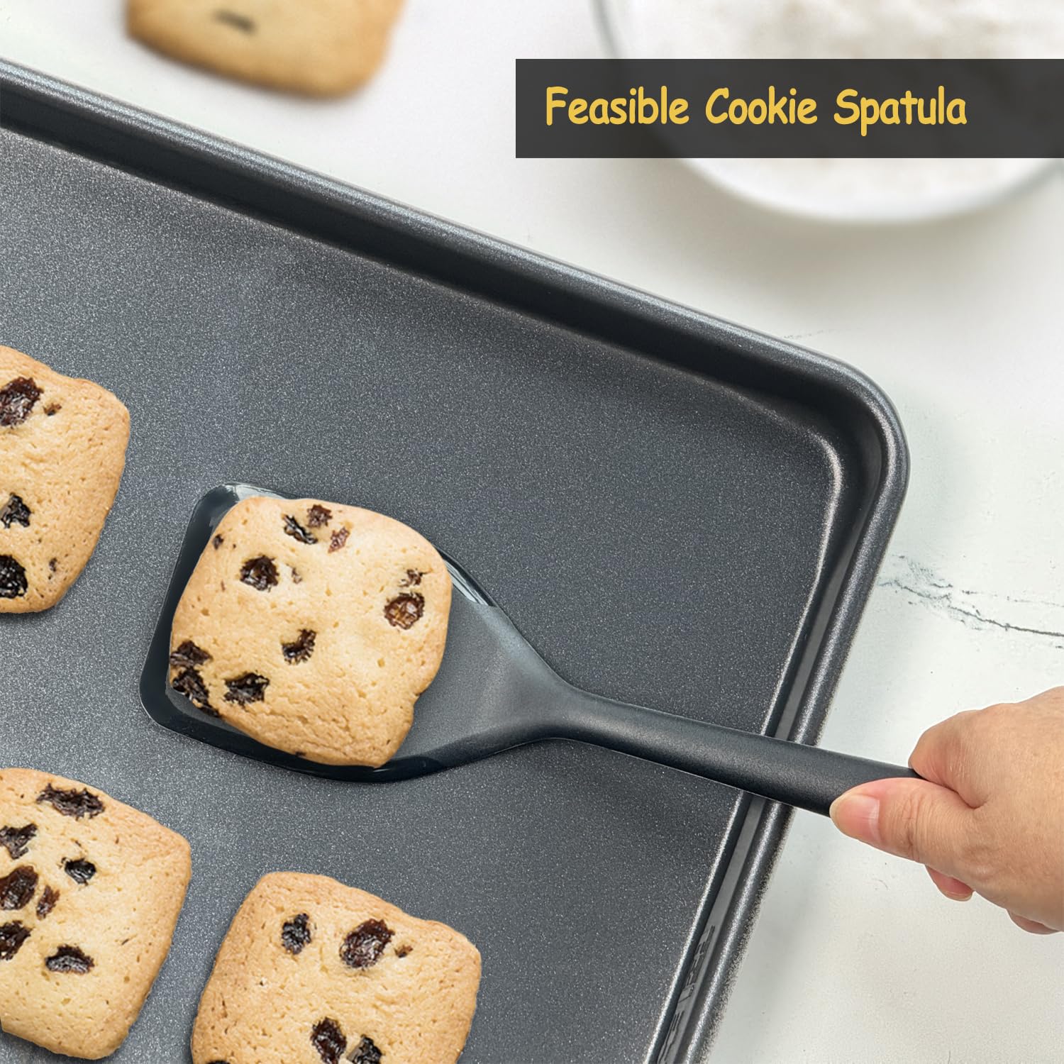 Vovoly dishwasher-safe spatula set for quick cleanup after cooking