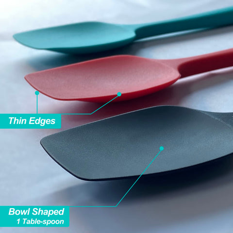 Vovoly durable-core spatulas stay strong during heavy mixing tasks