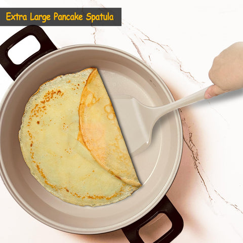 Vovoly nonstick-safe spatulas protect your pans while scraping curved edges.